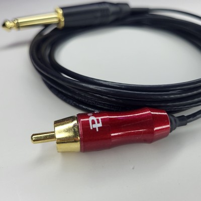 NEW Deathless MICROflex RCA Cord for Tattoo Machines Made in the USA- 8ft length