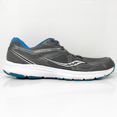 

Мужские кроссовки Saucony Cohesion 11 S20420-6 серые кроссовки размер 14, Серый, Cohesion 11