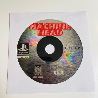 Machine Head (Sony PlayStation 1, 1997 PS1) Disc Surface Is As New! 