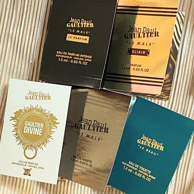JEAN PAUL GAULTIER CHOOSE LA BELLE PARADISE GARDEN MALE ELIXIR CLASSIQUE SAMPLE