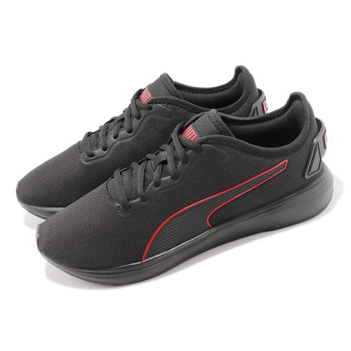 

Puma Softride Cruise Black High Risk Red Мужчины Унисекс Бег Спорт 376167-11, Черный, Softride Cruise