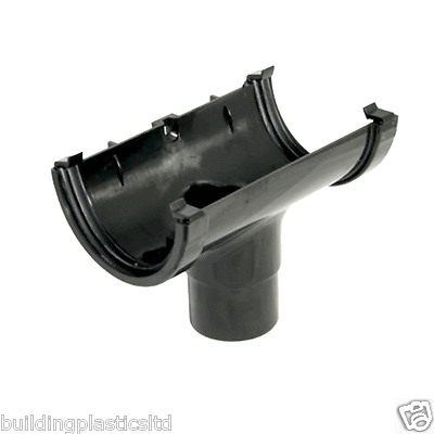 mini small guttering and fitting black for shed,porches