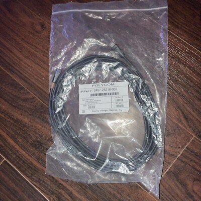 Polycom 2457-23216-002 Real Presence Microphone Cable 7.6m Genuine