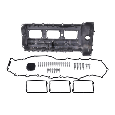Valve Cover w/ Gasket & Cap for BMW 535i 335i 135i 640i 740i X5 X6 X3 N55 3.0L