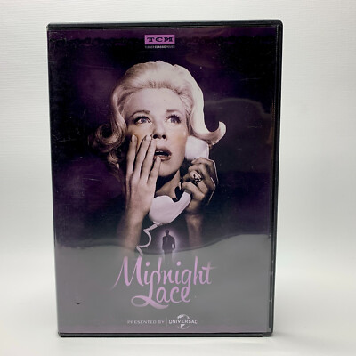 Midnight Lace DVD Doris Day Rex Harrison Widescreen John Gavin Thriller 1960 VG+