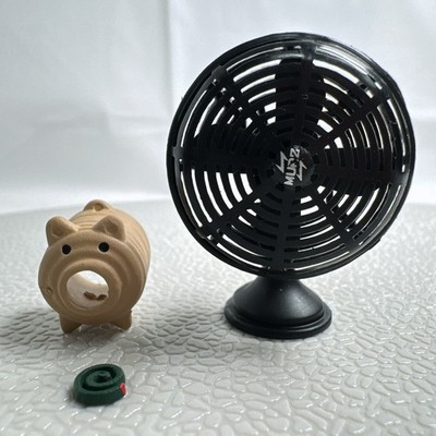 Electric Fan 1936 Matsushita Time Slip Glico Figure Kaiyodo Japan Rare Limited