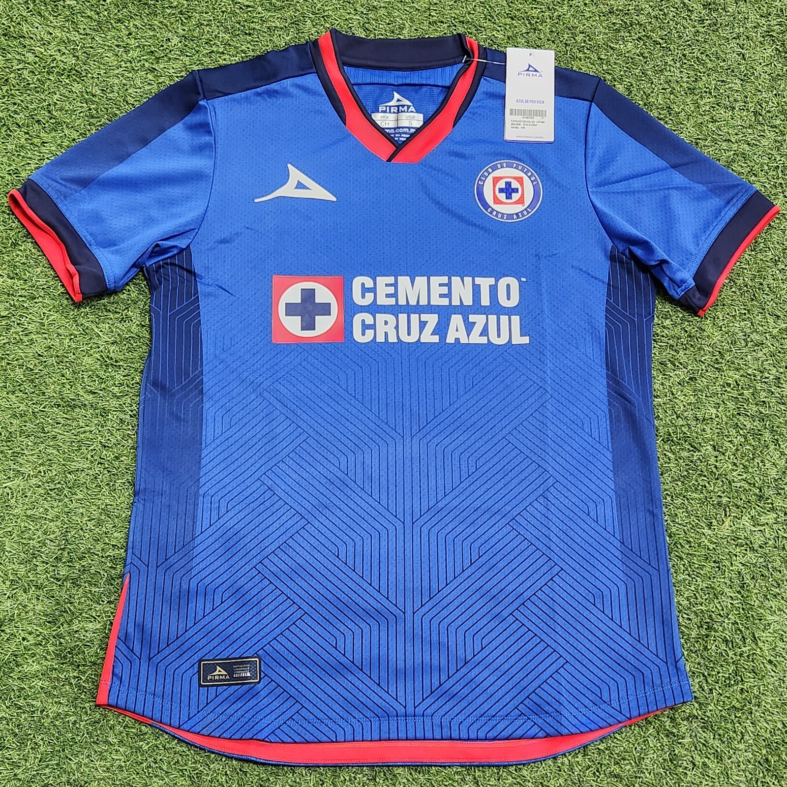 PIMERA　ピメラ　CRUZ AZUL　クルス・アスル　 ユニフォーム　 M Pirma Cruz Azul Home 23-24 Men's Soccer Jersey Royal Blue
