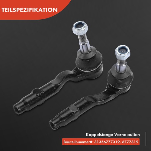 2X MEYLE 3160500048+3160500049 QUERLENKER VORNE FÜR BMW 5ER F10 6ER 31126794204
