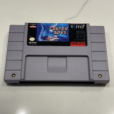 Super Nova (SNES, 1993 TAITO) Authentic Pins Cleaned TESTED FAST SHIPPED