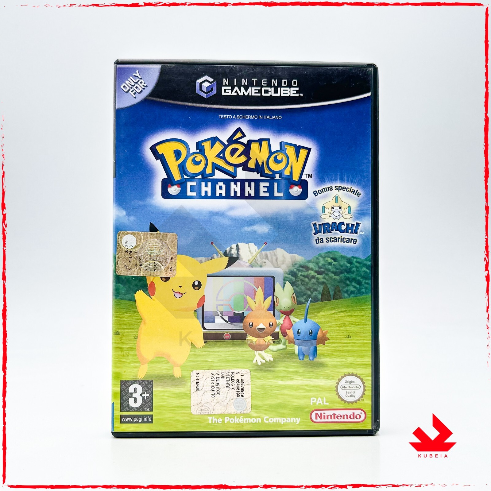 POKÉMON CHANNEL 🇮🇹 ITA PAL NINTENDO GAMECUBE COMPLETO ORIGINALE BUONO POKEMON