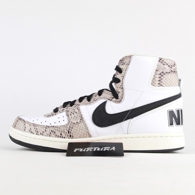 Nike Terminator High Cocoa Snake FB1318-100 Men's Size 10.5 Shoes #302D