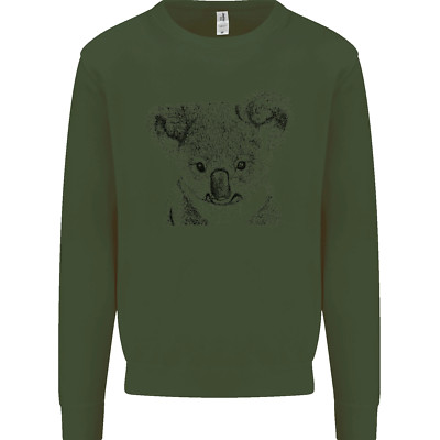 Koala Bär Sketch Ecology Umgebung Kinder Sweatshirt Pullover