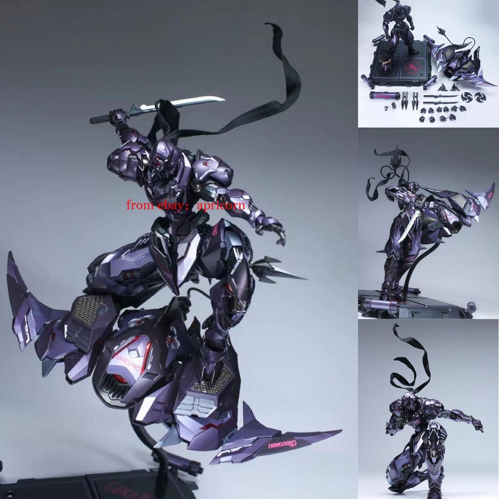 NEW! CangDao CD-07J Ninja Chouchou Gundam Metal Build Robot NEW! CangDao CD-07J Ninja Chouchou Gundam Metal Build Robot