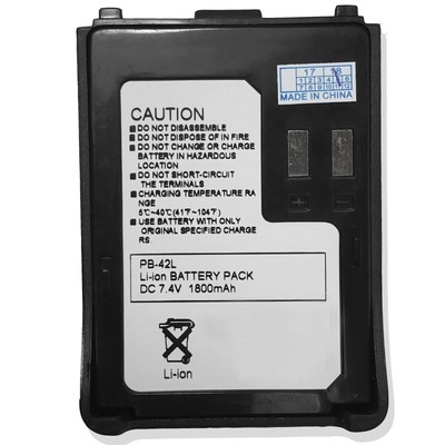 New Battery for KENWOOD PB42 PB-42Li THF6 THF6A TH-F6 TH-F6A TH-F6E