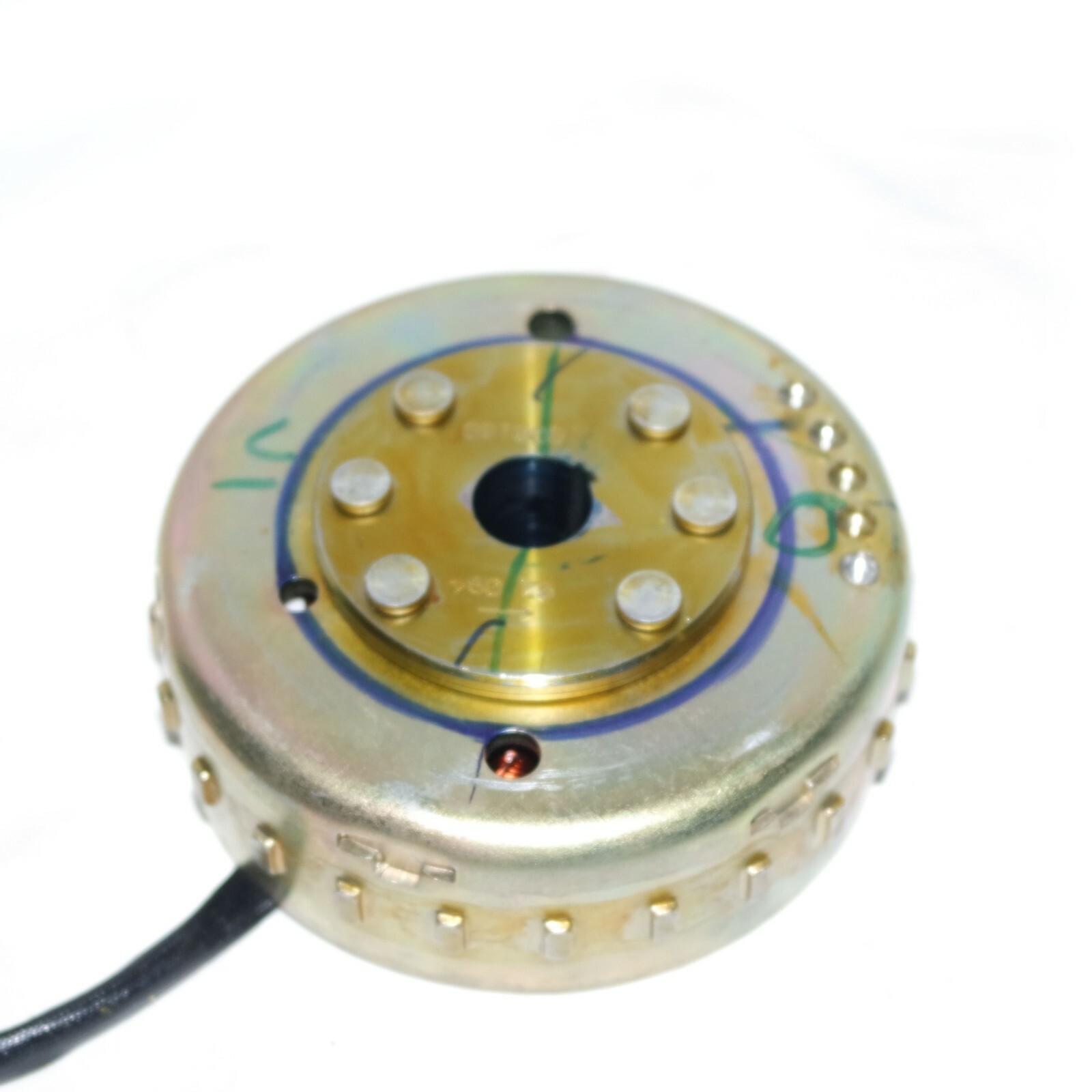 Fits Royal Enfield Classic 500 Flywheel Magneto Assembly+5MM Dia Stator MTG Hole 