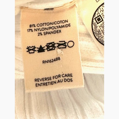 Pre-owned Lita By Ciara Icon Rib V Neck Cardigan Button Front Midi Dress - White - Size M