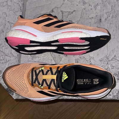 Near Mint Adidas GX5470 SolarGlide 5 Running Shoes Sneakers Shoes 12.5 1/2 Mens