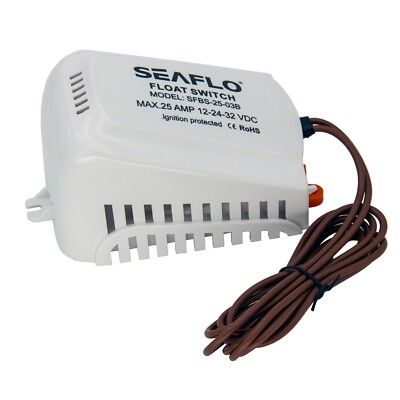 SEAFLO Boat Float Switch with Filter Housing Automatic Switch for Marine Pump