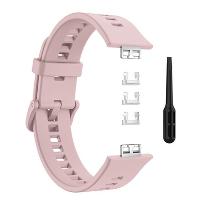 Silicone Watch Band Wristwatch Strap Bracelet Belt for Huawei Watch Fit TIA-B09