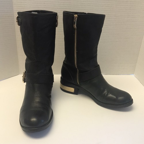 Black Leather Size 7m