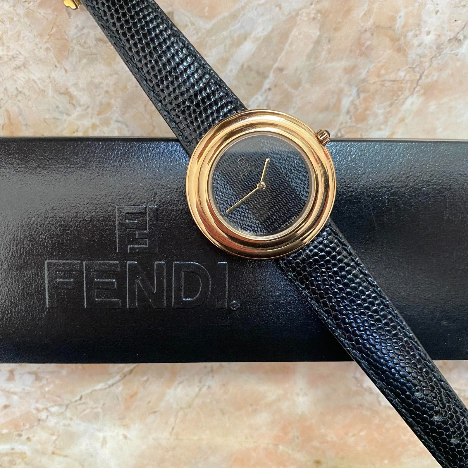 Vintage Fendi 310 Swiss Made Quartz Men's Watch with Vintage Fendi 310 Swiss Made Quartz Men's Watch with