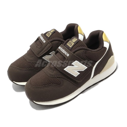 

New Balance 996 W Wide NB Коричневый ремешок цвета слоновой кости для малышей Повседневная IZ996JL3-W, 996 W Wide