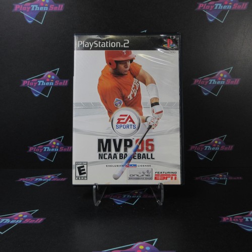 PlayStation2 - PS2★MVP NCAA BASEBALL 06 海外版 MVP NCAA Baseball 06 PS2 PlayStation 2 AD Complete CIB