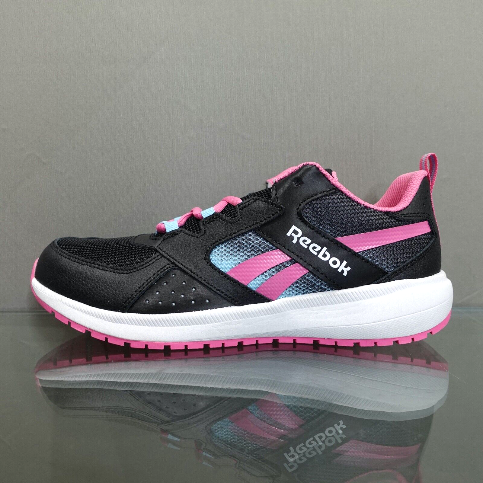 Кроссовки для бега Reebok Road Supreme 2.0 Kids 6-го размера, черные кроссовки #454