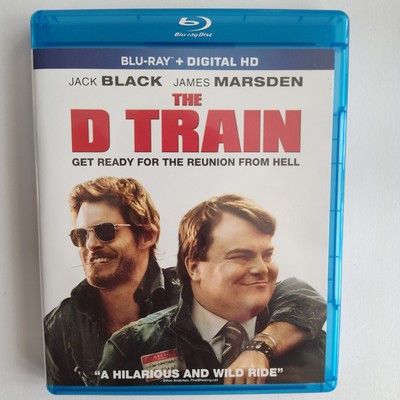 The D Train (2015) [Blu-ray + Digital] (Jack Black, James Marsden) LIKE NEW