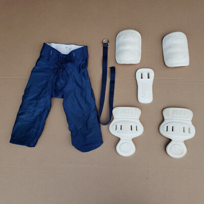 youth blue football pants