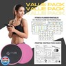 Limm Core Sliders for Working Out - Exercise Sliders Fitness, Stability, Ab, Legs and Full Body (Set of 2) - Bonus Carry Bag and Workout Ebook - Gym Gliding Disc Pads for Hardwood, Carpet and More