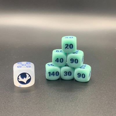Pokemon TCG Damage Counter Dice (Different Designs): You choose