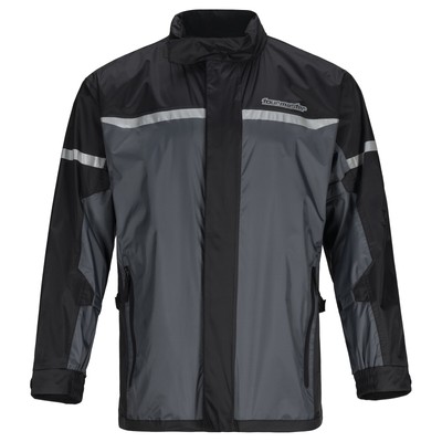 Tourmaster Sentry Rain Jacket (Large, Black)