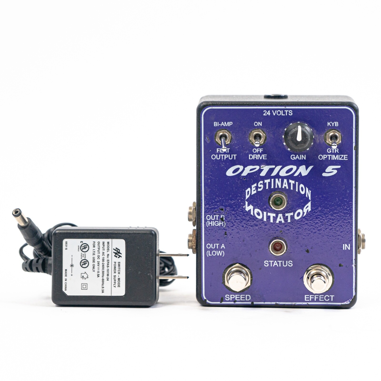 option5 Destination Rotation Single レスリーロータリースピーカーシュミレーター 完全アナログ回路Joe perryも使用 Option 5 Destination Rotation Single - Paul\u0027s Boutique