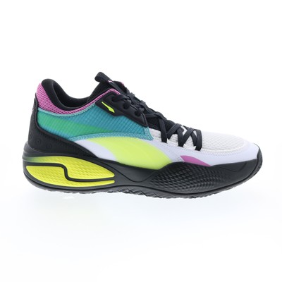 

Мужские белые спортивные баскетбольные кроссовки Puma Court Rider Swxp 37742001, Белый, Puma Court Rider Swxp