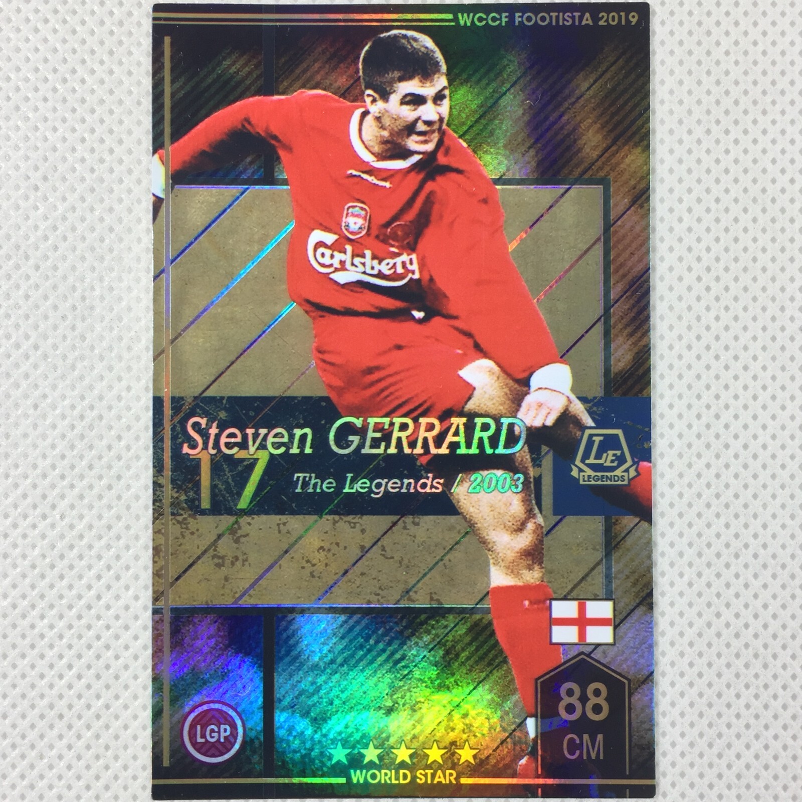スポーツ steven gerrard Panini WCCF FOOTISTA 2019 Steven Gerrard Liverpool F19-4 LE