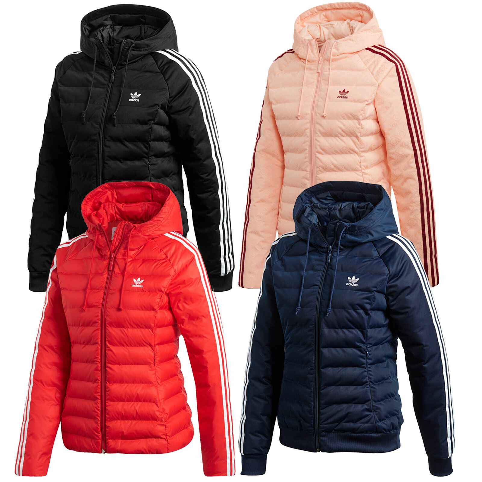 ADIDAS Windjacke Frauen grau Sport zip Jacke kariert Adidas ADIDAS Windjacke Frauen grau Sport zip Jacke kariert Adidas