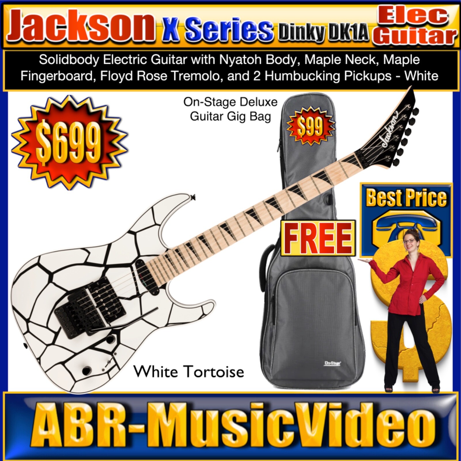 JACKSON ディンキー Amazon.com: Jackson X Series Dinky DK1 H Electric Guitar