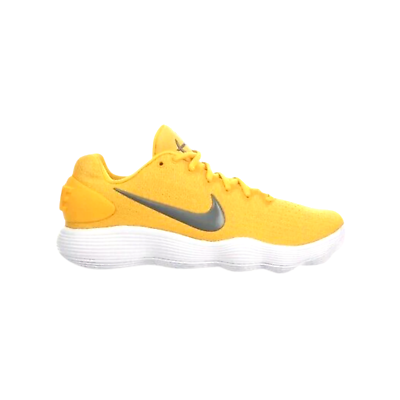 Nike Men's Hyperdunk 2017 Low Basketball Sneaker Shoes Yellow / White Size  17