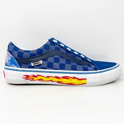 

Vans Mens Off The Wall 721454 Синие повседневные кроссовки, размер 6, Синий, Off The Wall