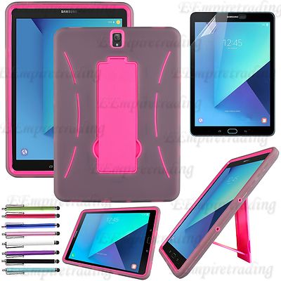 Samsung Galaxy Tab S3 9.7 (SM-T820/T825) Heavy Duty Hybrid Kickstand Case Cover