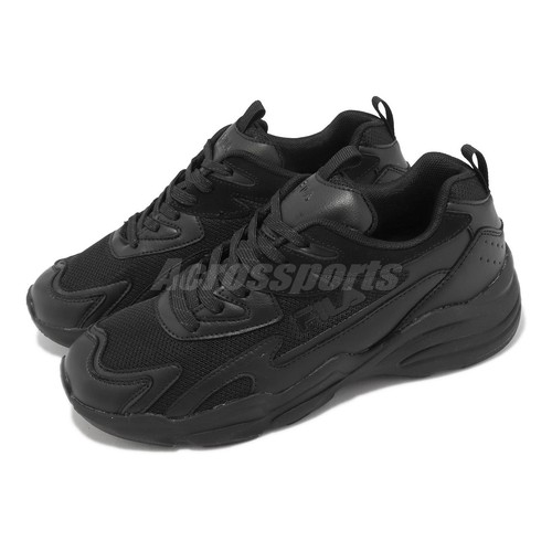 

Fila Wavelet Тройные черные мужские повседневные кроссовки на массивном каблуке для папы, Черный, Wavelet