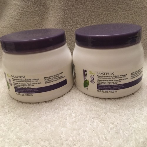 Matrix Biolage Hydratherapie Aqua-Immersion Creme Masque Deep Moisture 16.9 oz .