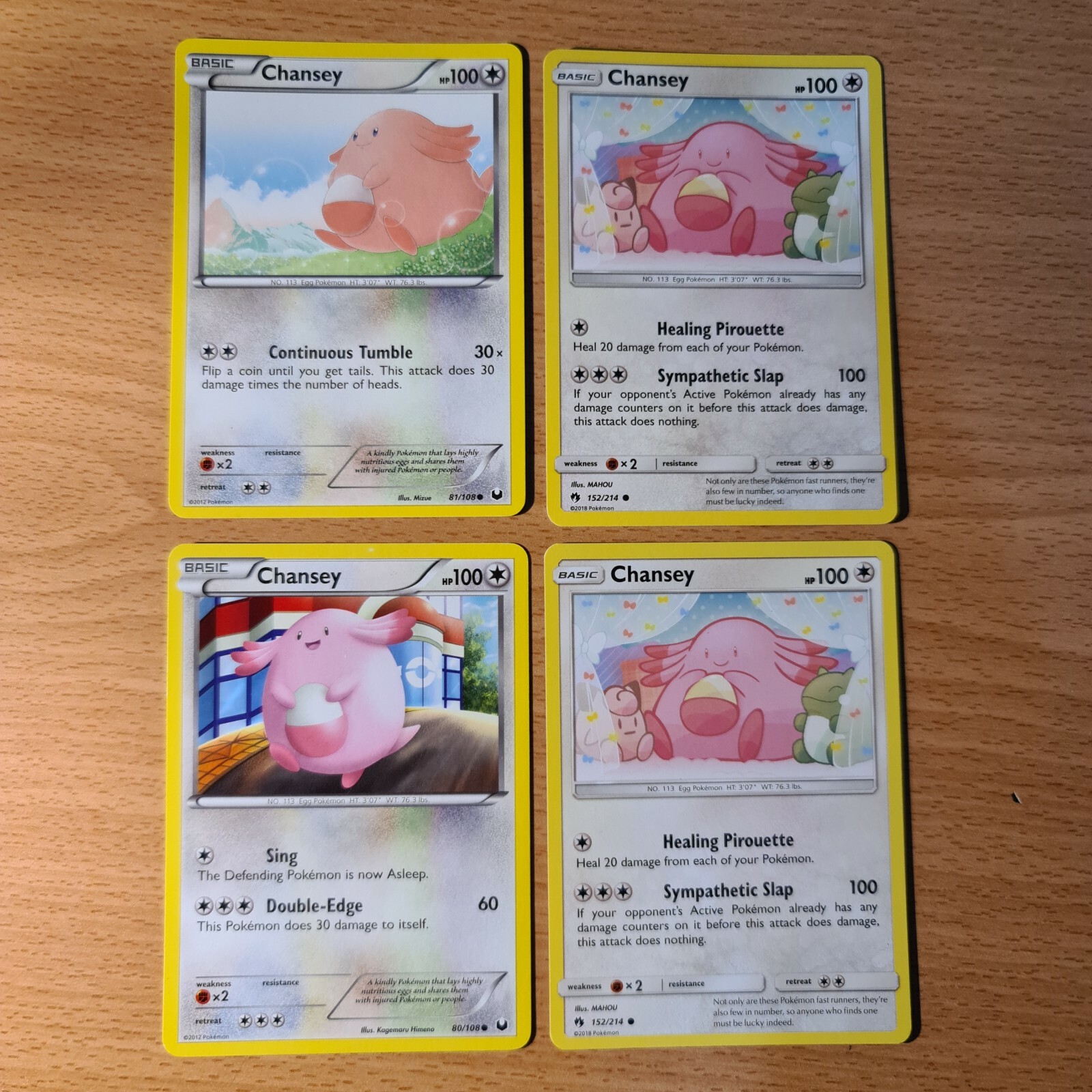 CHANSEY (×4) | ENGLISH | TCG Pokemon | NM(-) | #120 | eBay