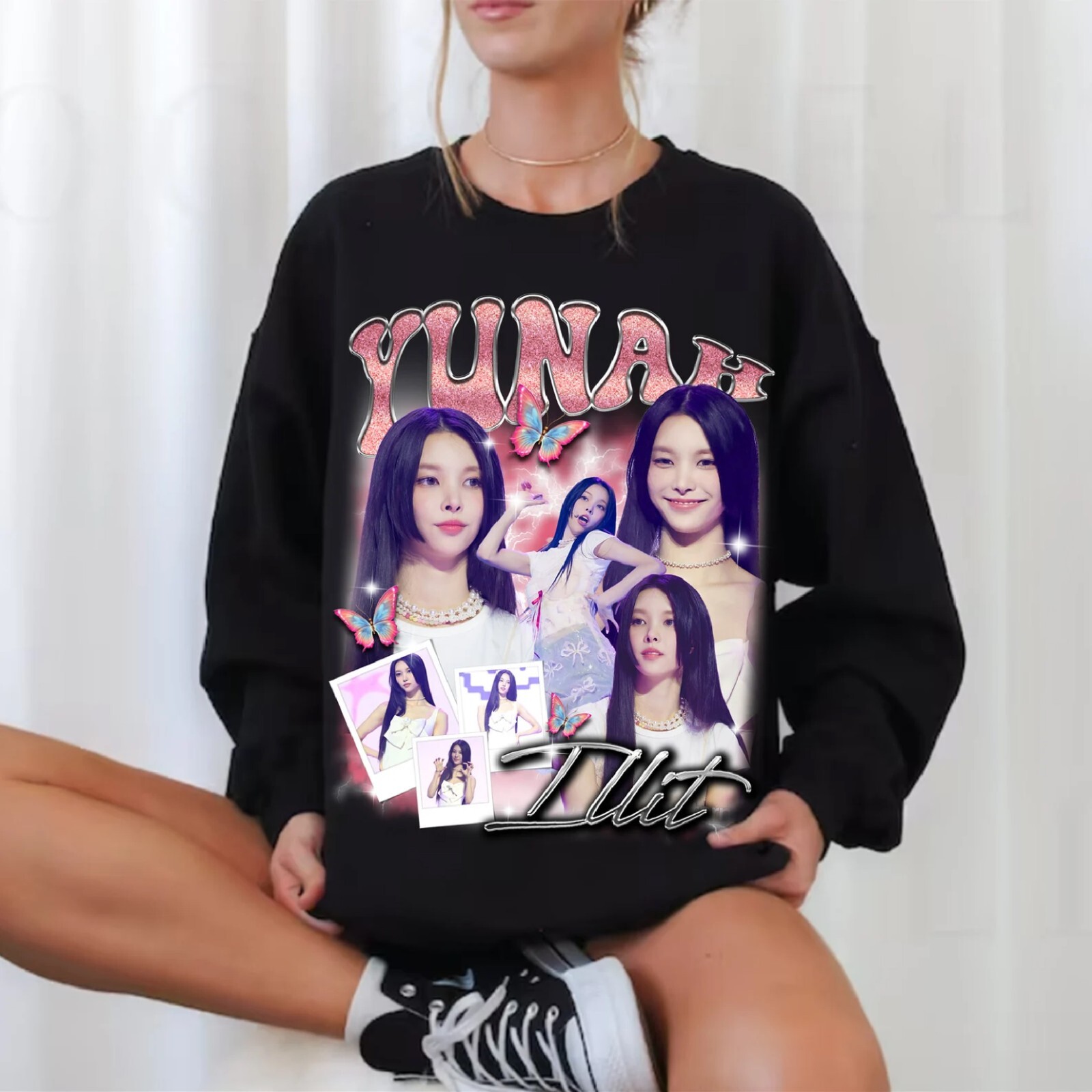 Yunah ILLIT T-Shirt, ILLIT Super Real Me Shirt, ILLIT