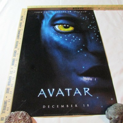 Movie Avatar Poster Banner 30 X 8 5 Personalized Custom Name Printing For Kids