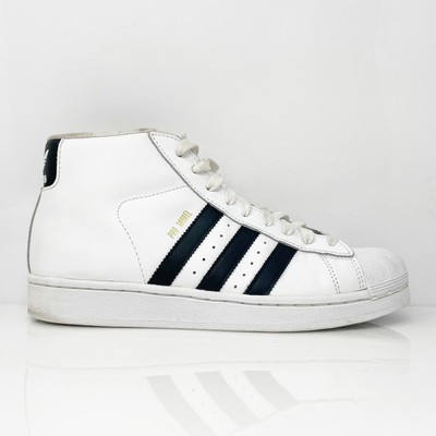 

Adidas Boys Pro Model S85962 Белые повседневные туфли Кроссовки Размер 7, Белый, Pro Model