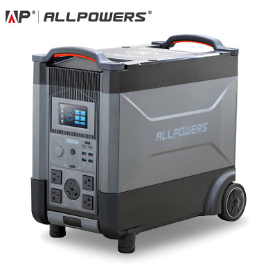 ALLPOWERS 3600W|3456Wh Portable Power station Home back up LiFePO4 Battery
