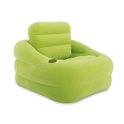 Inflatable Sofa This Intex Lounge Blow Up Pull Out Queen Size Air
