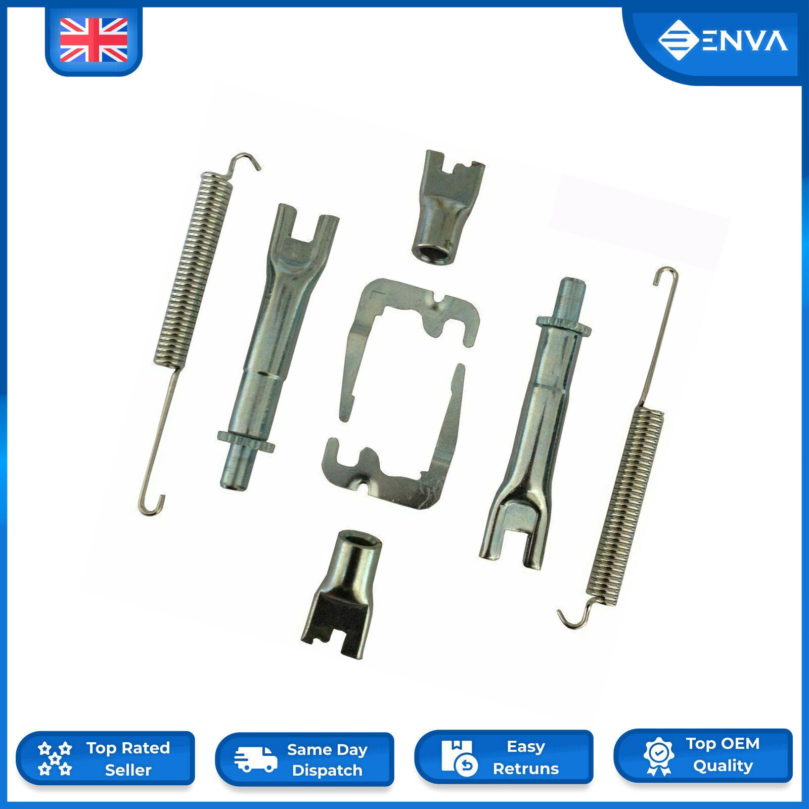 Brake Shoe Shoes Adjuster Kit For Ford Transit MK6 2000-2006 2.0 2.4 4540754